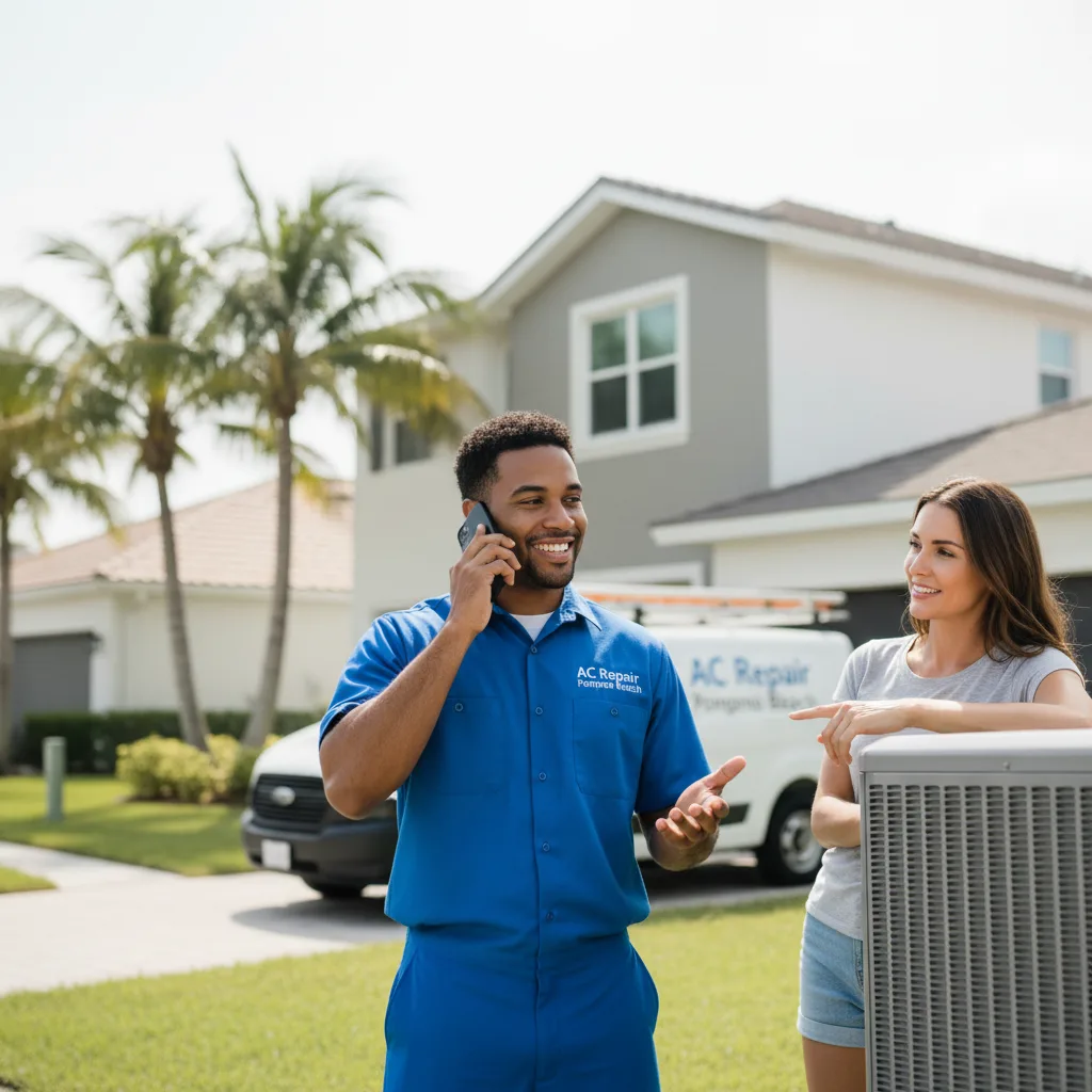 AC Repair Pompano Beach customer support in Walworth